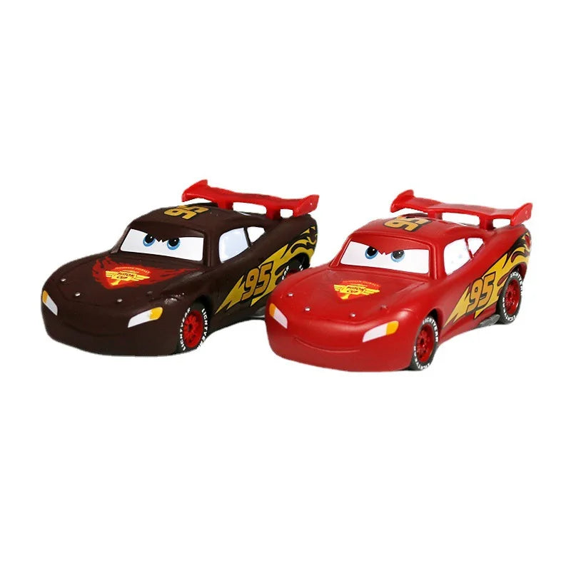 Cartoon Figure Cars 3 2 Metal Diecast Car Toy Discoloration Temperature Change Lightning Toys For Boy Birthday Gift