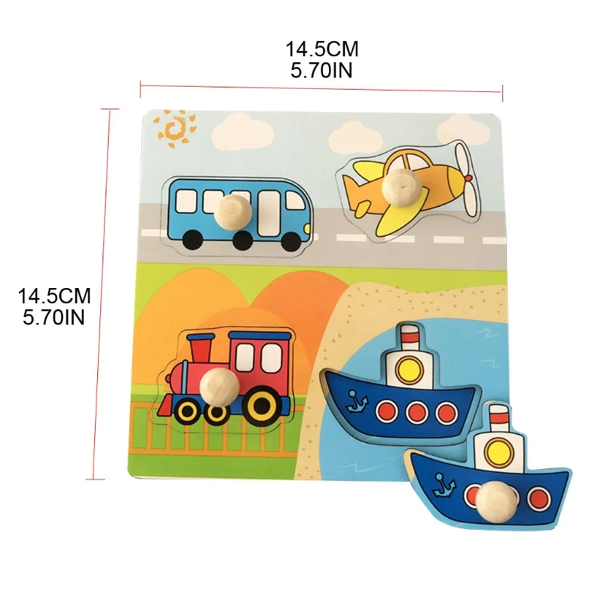 Baby Puzzle For Children Board Jigsaw Wooden Puzzles For Kids 2 3 Year