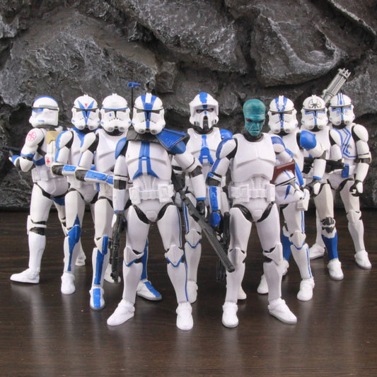 Star Wars 501st Legion ARF ARC Trooper Jesse Hardcase Commander Bane Denal Tup Dogma 6" Action Figure Rex Team Clone Toy