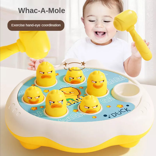 Cartoon Whac-A-Mole Baby Toys Toddler  Birthday Gift Animal Theme Knocking Game Parent Child Board Game
